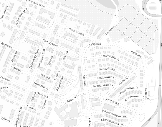 Mapa z adresem organizacji