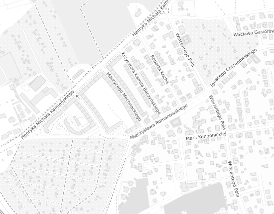 Mapa z adresem organizacji