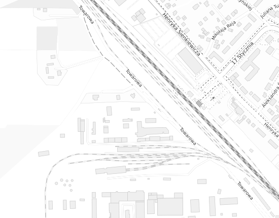 Mapa z adresem organizacji