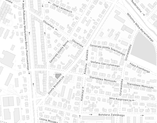 Mapa z adresem organizacji