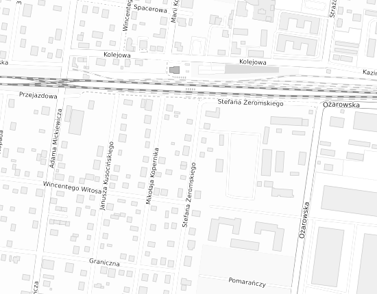 Mapa z adresem organizacji