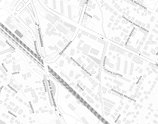 Mapa z adresem organizacji