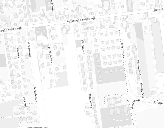 Mapa z adresem organizacji