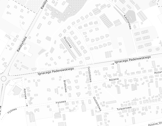 Mapa z adresem organizacji