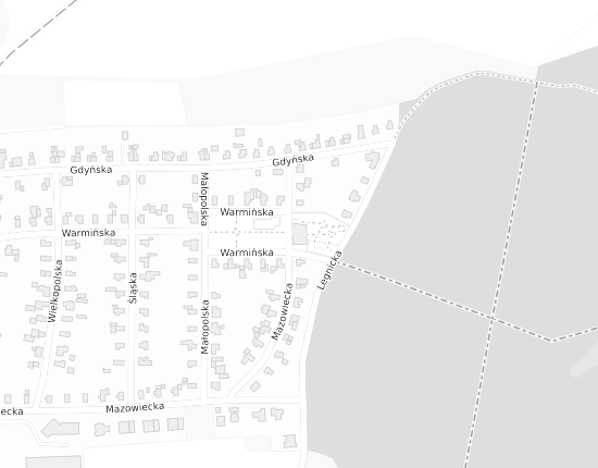 Mapa z adresem organizacji