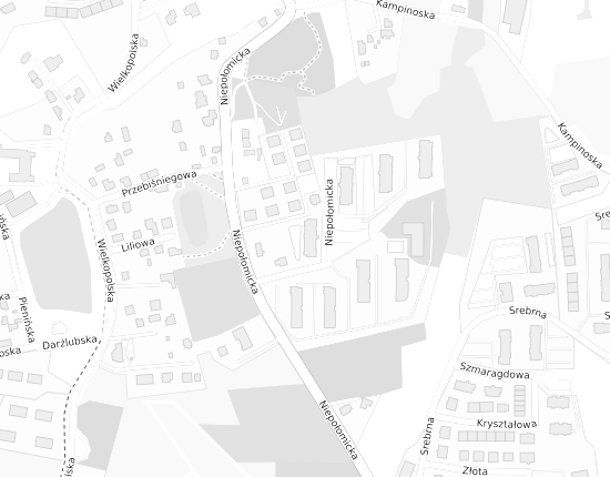 Mapa z adresem organizacji