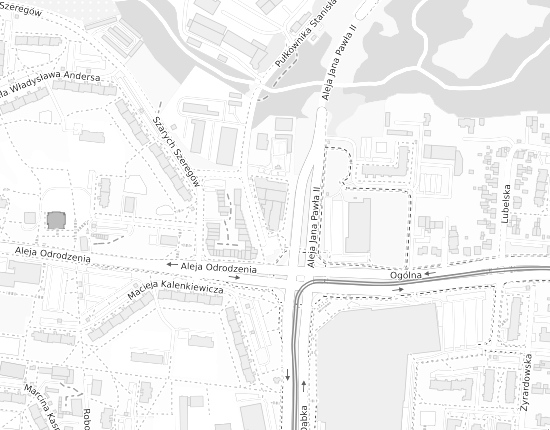 Mapa z adresem organizacji