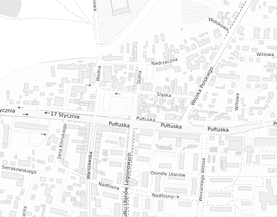 Mapa z adresem organizacji