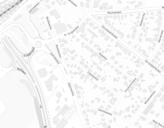Mapa z adresem organizacji