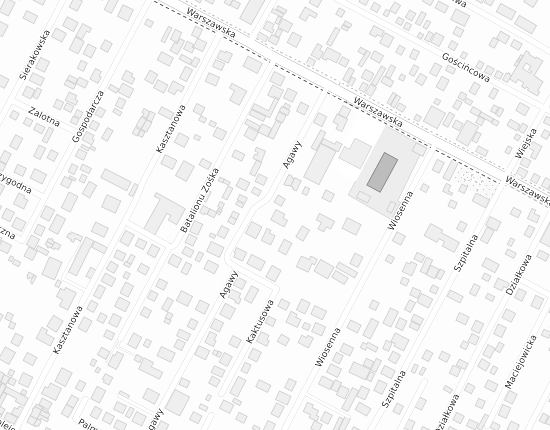 Mapa z adresem organizacji