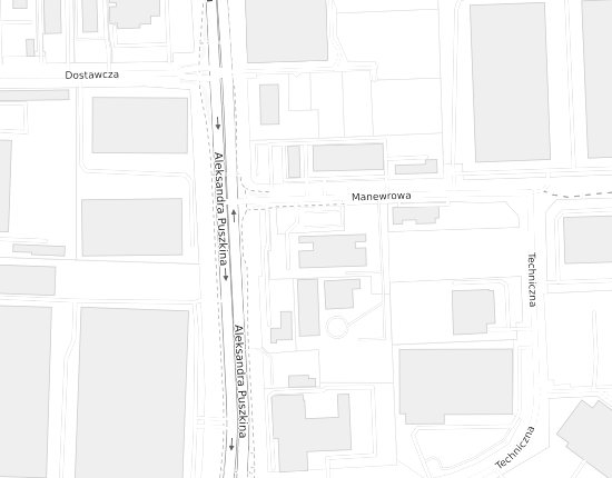 Mapa z adresem organizacji