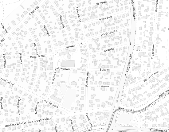 Mapa z adresem organizacji