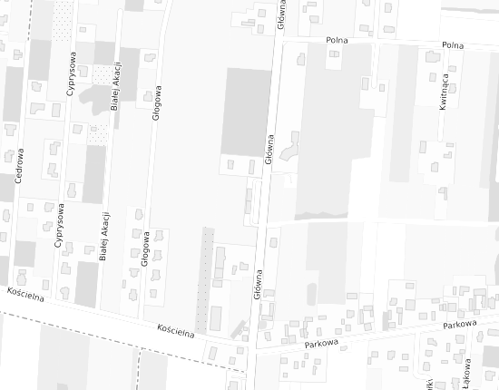 Mapa z adresem organizacji