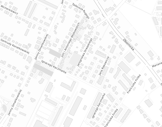 Mapa z adresem organizacji