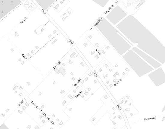 Mapa z adresem organizacji