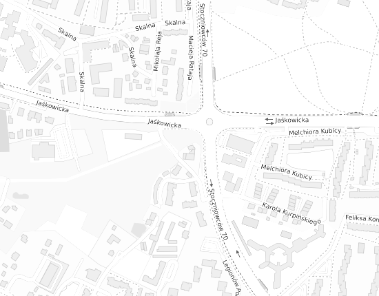 Mapa z adresem organizacji