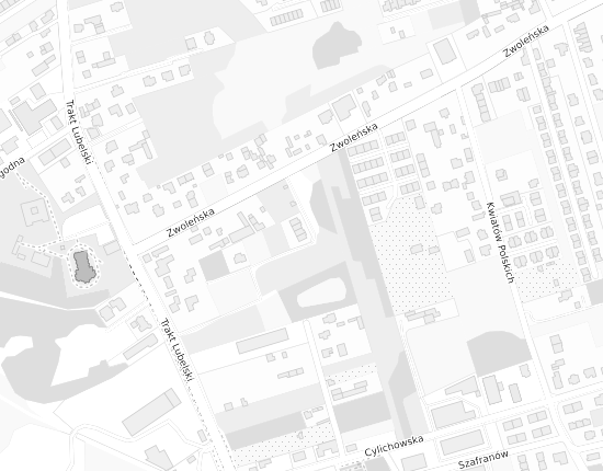 Mapa z adresem organizacji