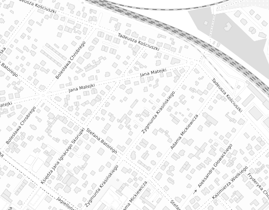 Mapa z adresem organizacji