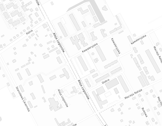 Mapa z adresem organizacji