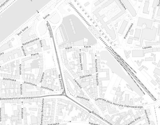 Mapa z adresem organizacji
