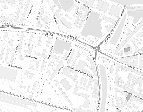 Mapa z adresem organizacji