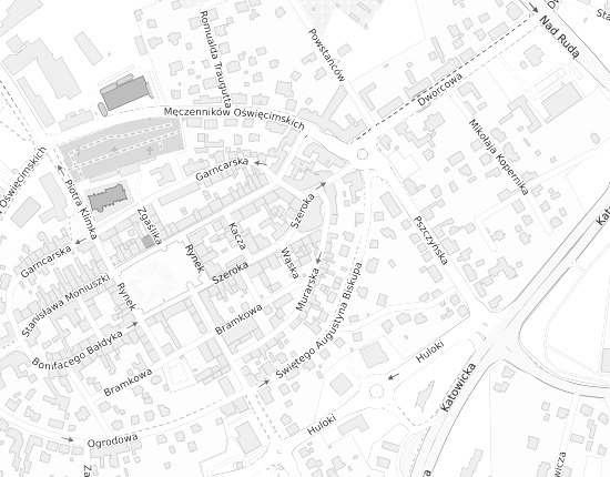 Mapa z adresem organizacji