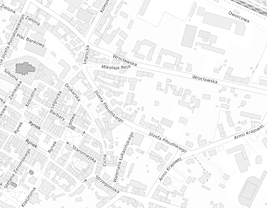 Mapa z adresem organizacji