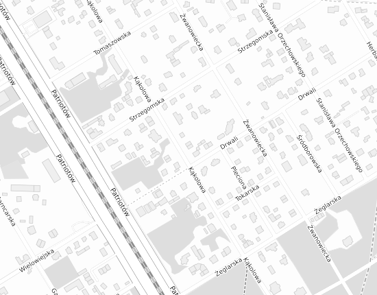 Mapa z adresem organizacji