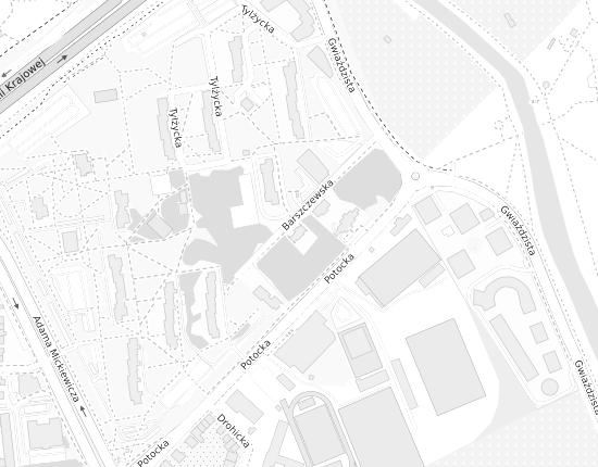 Mapa z adresem organizacji
