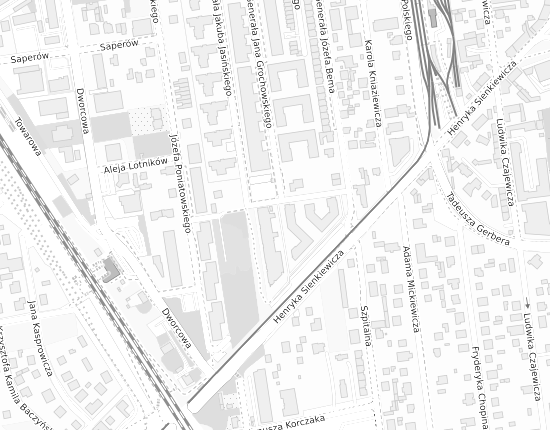 Mapa z adresem organizacji