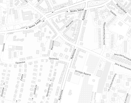 Mapa z adresem organizacji