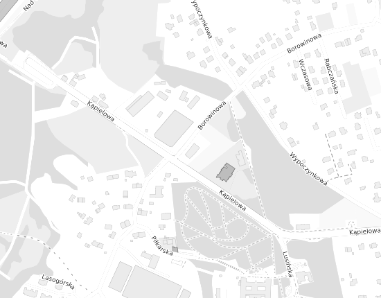Mapa z adresem organizacji