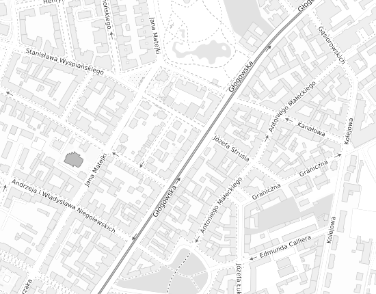Mapa z adresem organizacji