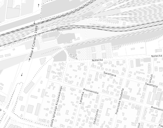 Mapa z adresem organizacji