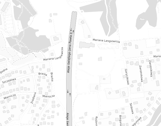 Mapa z adresem organizacji