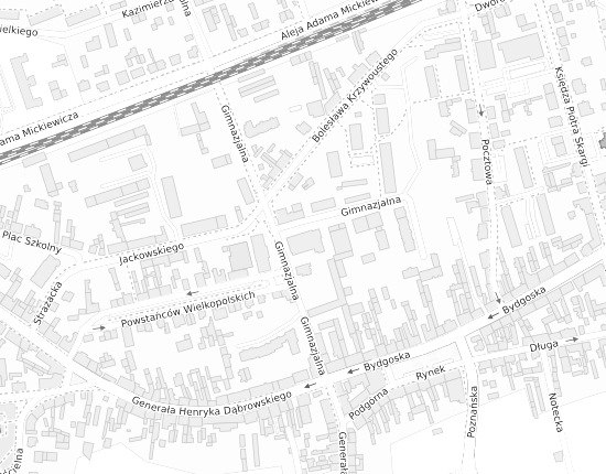 Mapa z adresem organizacji