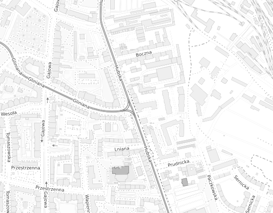 Mapa z adresem organizacji