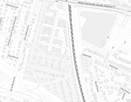 Mapa z adresem organizacji