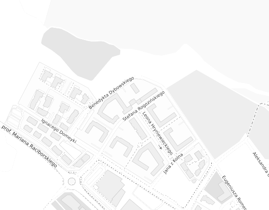 Mapa z adresem organizacji