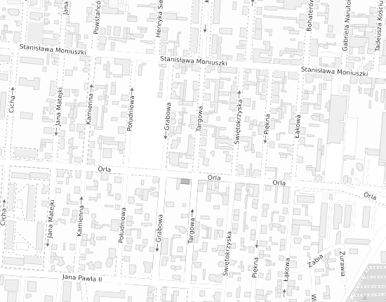 Mapa z adresem organizacji