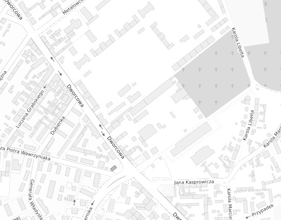 Mapa z adresem organizacji