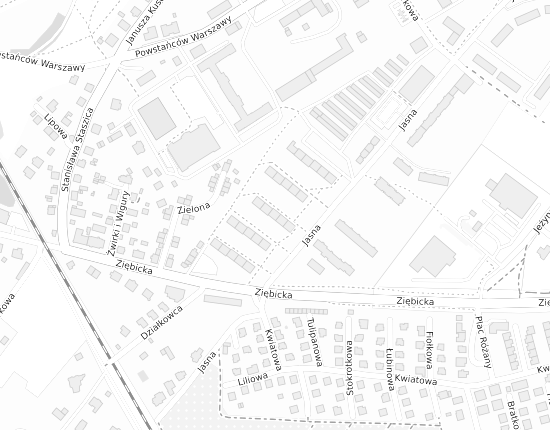 Mapa z adresem organizacji