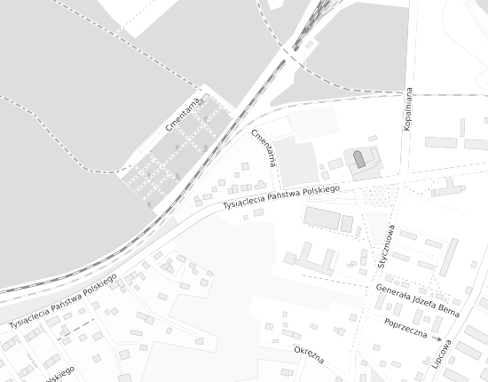 Mapa z adresem organizacji