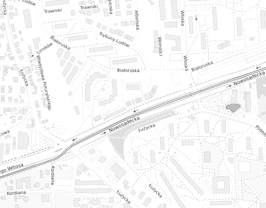 Mapa z adresem organizacji