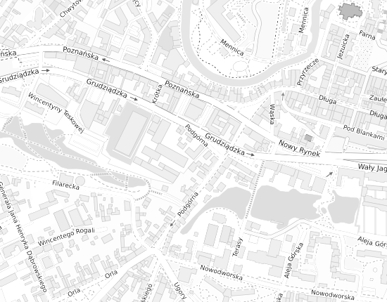 Mapa z adresem organizacji