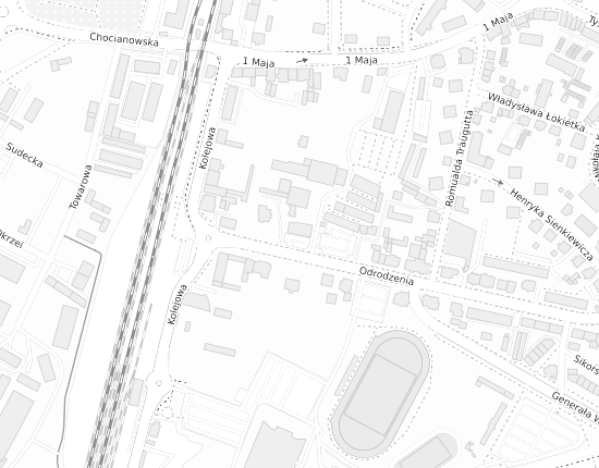 Mapa z adresem organizacji