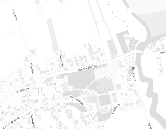 Mapa z adresem organizacji