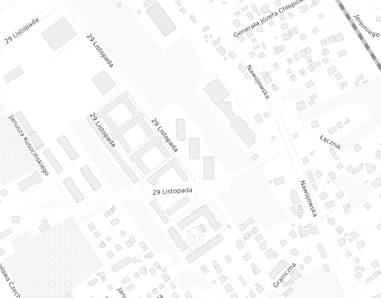 Mapa z adresem organizacji