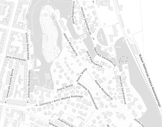 Mapa z adresem organizacji