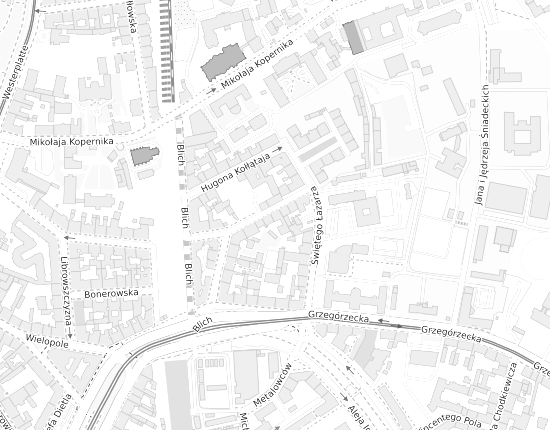Mapa z adresem organizacji